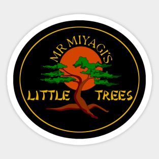 Mr. Miyagi's Little Trees Sticker